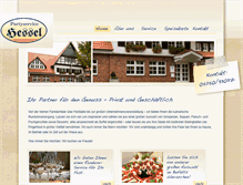 Tablet Screenshot of partyservice-hessel.de